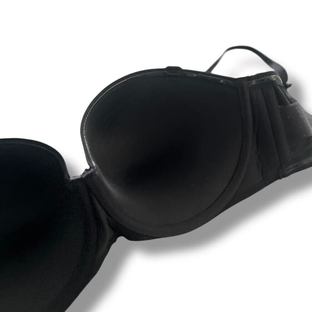 Torrid Bra Women's Plus Sz 40DD Black Curve Push-Up Strapless/Straps Underwire - Picture 6 of 14
